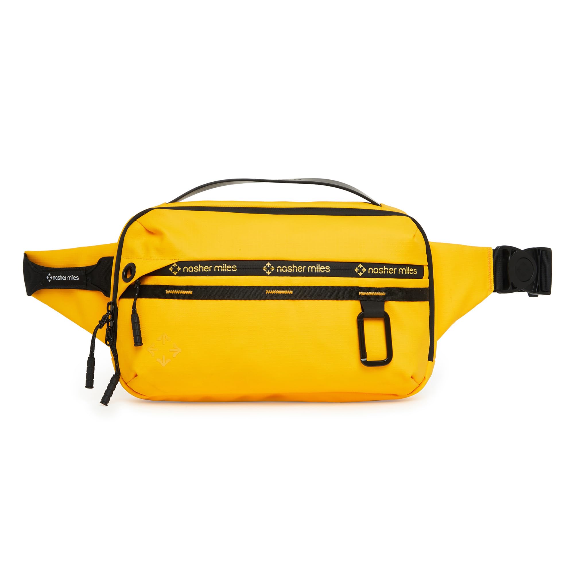 Greenwich Fanny Bag | Unisex Crossbody Waist Bag| Travel Pouch & Sling Bag I Stylish and Spacious | Adjustable Straps| Anti-Theft Zipper| Polyester Water Resistant | Yellow