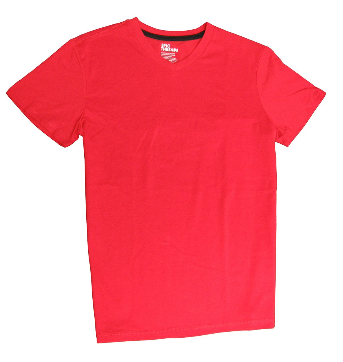 Epic Threads Boys' V-Neck T-Shirt Infrared