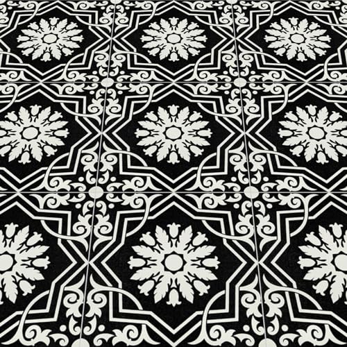Floor Tiles Self Adhesive Floor Tile, Vinyl Flooring Waterproof, Peel and Stick Floor Tiles for Kitchen Living Room and Bathroom DIY Flooring 30x30cm 10pcs(0.9m2)