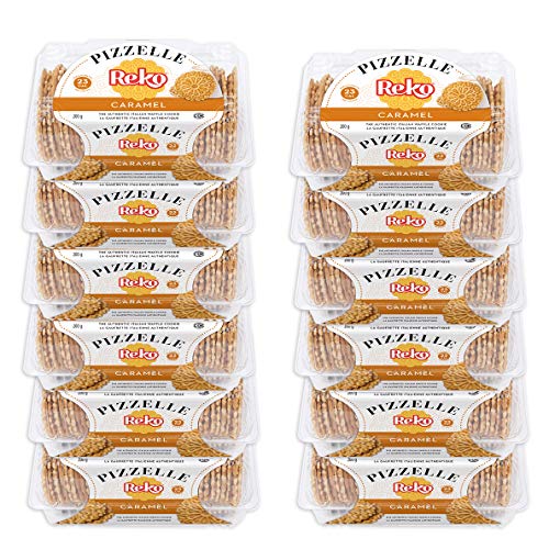 Reko Dulce De Leche/Caramel Pizzelle - 12 Pack
