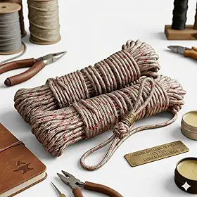 Corda Para Varal 4mm Reforçada 19,5m – Alta Resistência Sol e Chuva, Corda Para Varal De Polipropileno 4mm x 19,5 - Extra Forte – Durabilidade Garantida