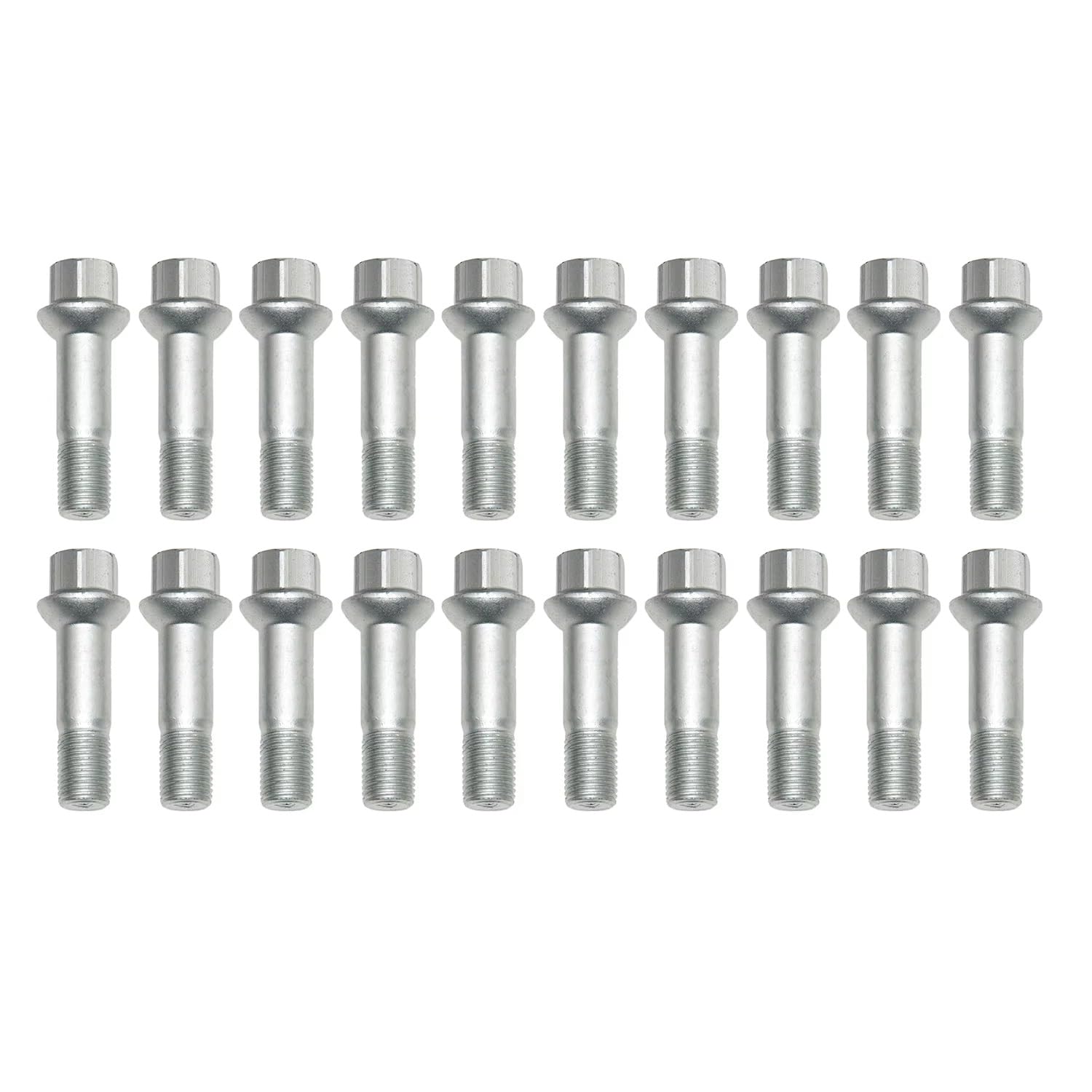Compatibile Con Benz Per W461 1990 Per W463 1989 Per X164 2006 Auto Ruota Borchie 20 M14x1.5 Ruota Lug Bulloni Dadi Set Mozzo Pneumatico AP02 auto Ruota Bulloni