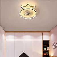 Vista 2 de YUEGOO Ventiladores De Techo con Lámparas, Lámpara De Ventilador De Techo Moderna Led, Control Remoto Ventilador Ventilador Lámpara De Energía