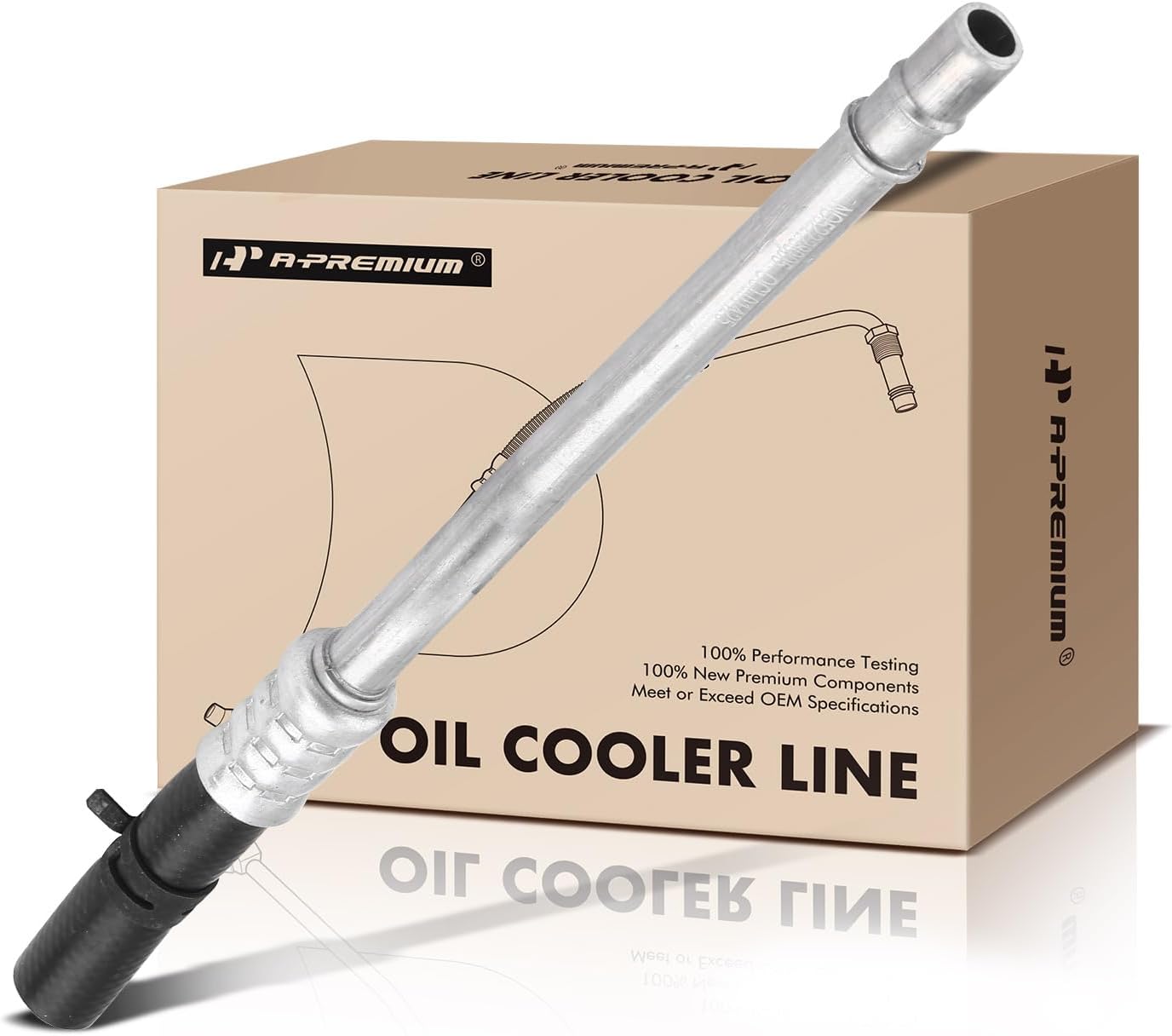 A-Premium Transmission Oil Cooler Line Hose Assembly