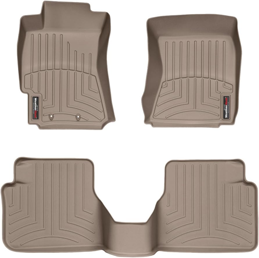 WeatherTech Custom Fit FloorLiners for Subaru Forester - 1st & 2nd Row (461881-461662), Grey