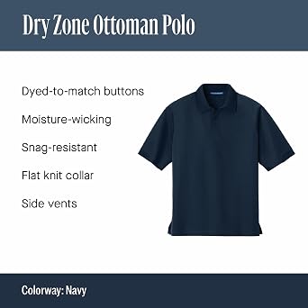 Port Authority Dry Zone Ottoman Polo Shirt