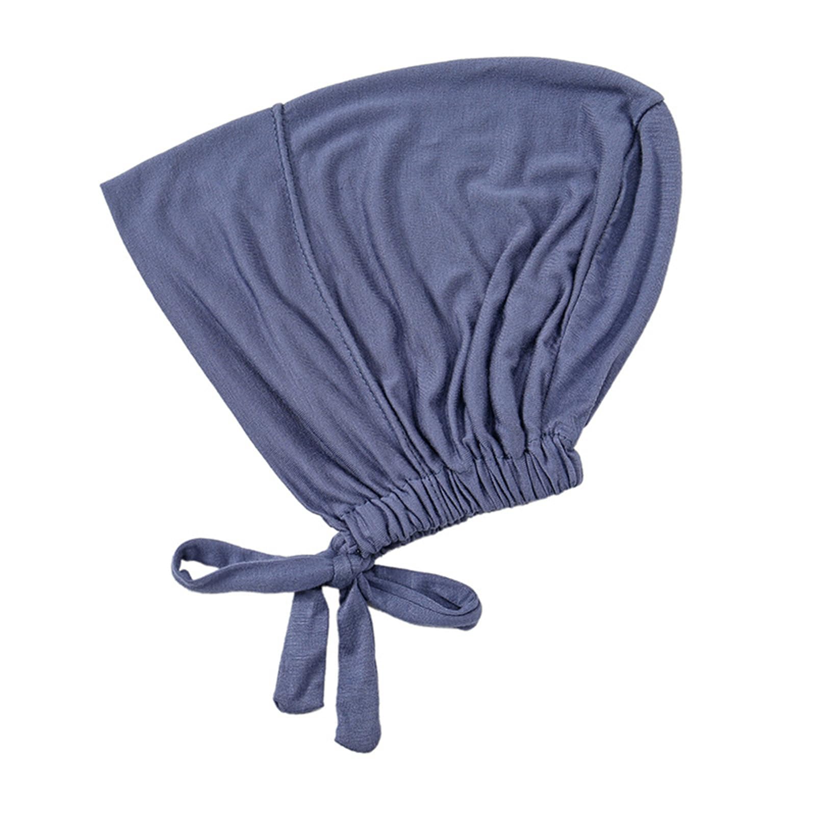 XuQiZZpp Soft & Breathable Hijab Hat Elastic Tie Back Bonnet Religous Headwrap for Women Enjoy Comfort and Fashion