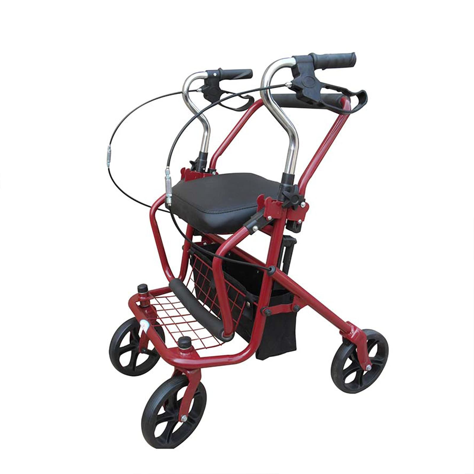 Buy Joyfitness Walkers for Seniors Deluxe Wheeled Rollator Folding