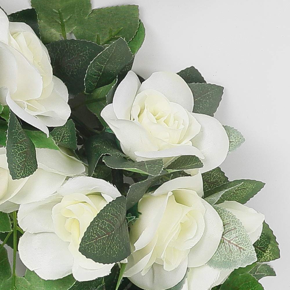 Decorazioni Casa Giardino Ghirlande Rose Artificiali - Set 4 Pezzi 2.2 M -  Decorazione Casa E Giardino Ghirlande Appendere, image size:1000x1000