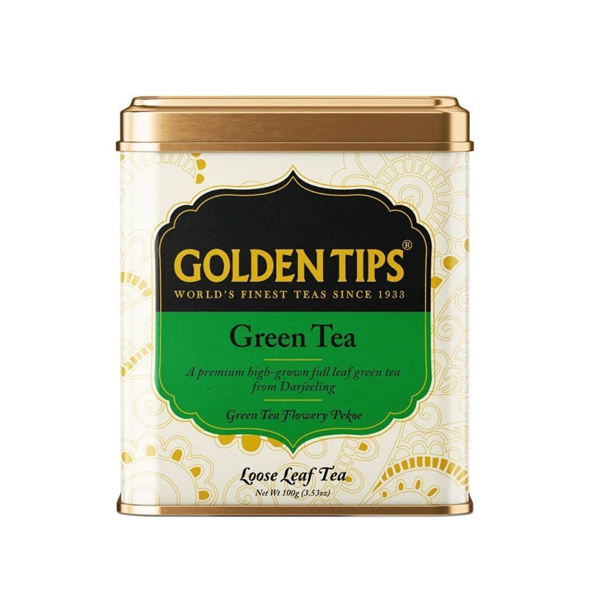 Golden Tips Green Tea, 100g Loose Leaf Darjeeling Tea, 50 Cups (B0DG5TDHH7) Amazon Price History, Amazon Price Tracker