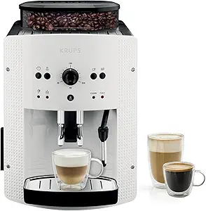 Krups Automatic Coffee Machine 1.8 L 15 Bar, Cappuccinoplus Nozzle) White