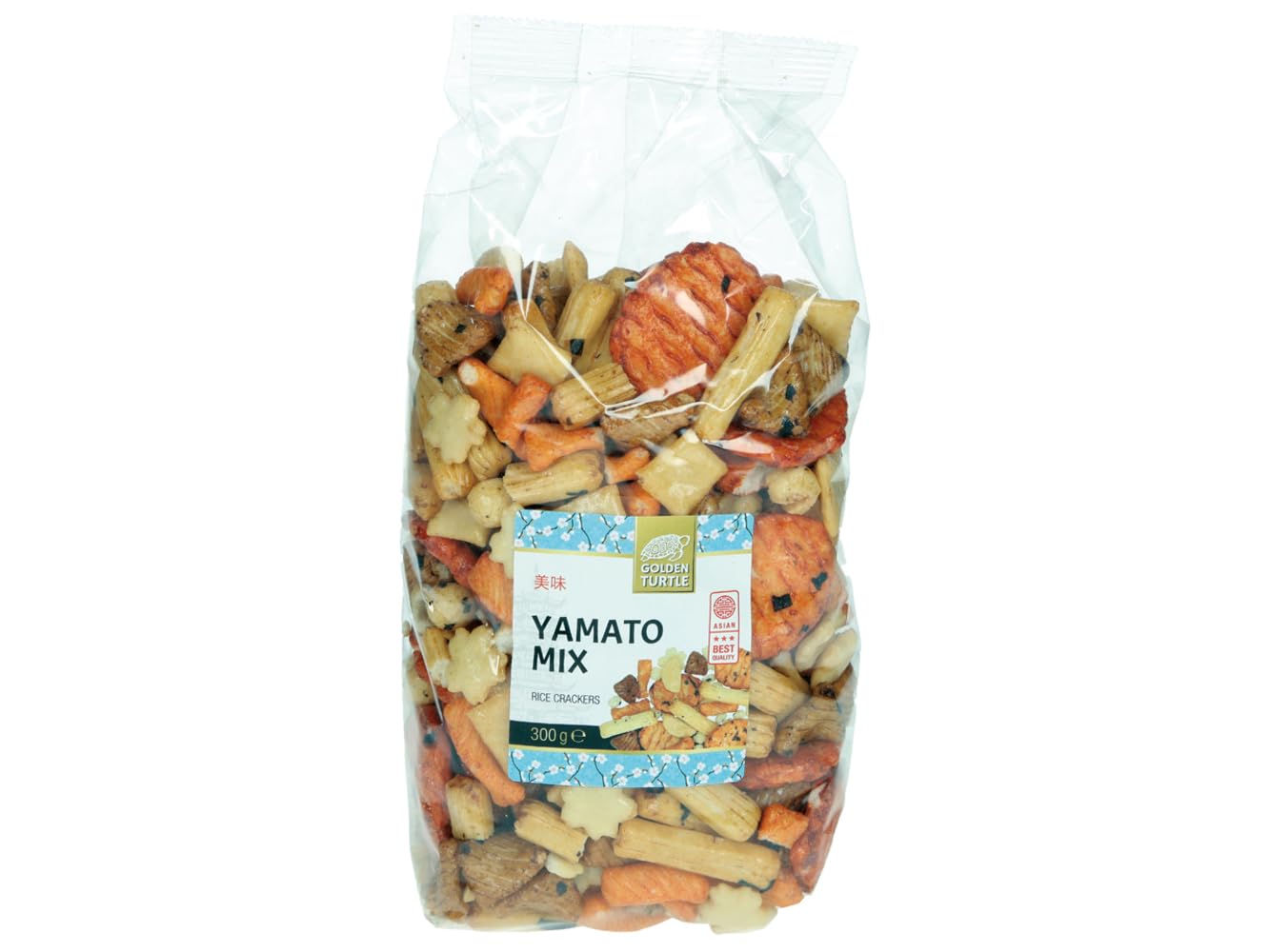 Golden Turtle Mieszanka krakersów ryżowych Yamato 10 x 300 g