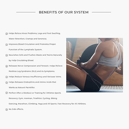 Miniatura 9 de DOCTOR LIFE Sistema de recuperación de compresión de aire secuencial LX9max con aprobación FSA HSA (patas (L) + cuerpo central)