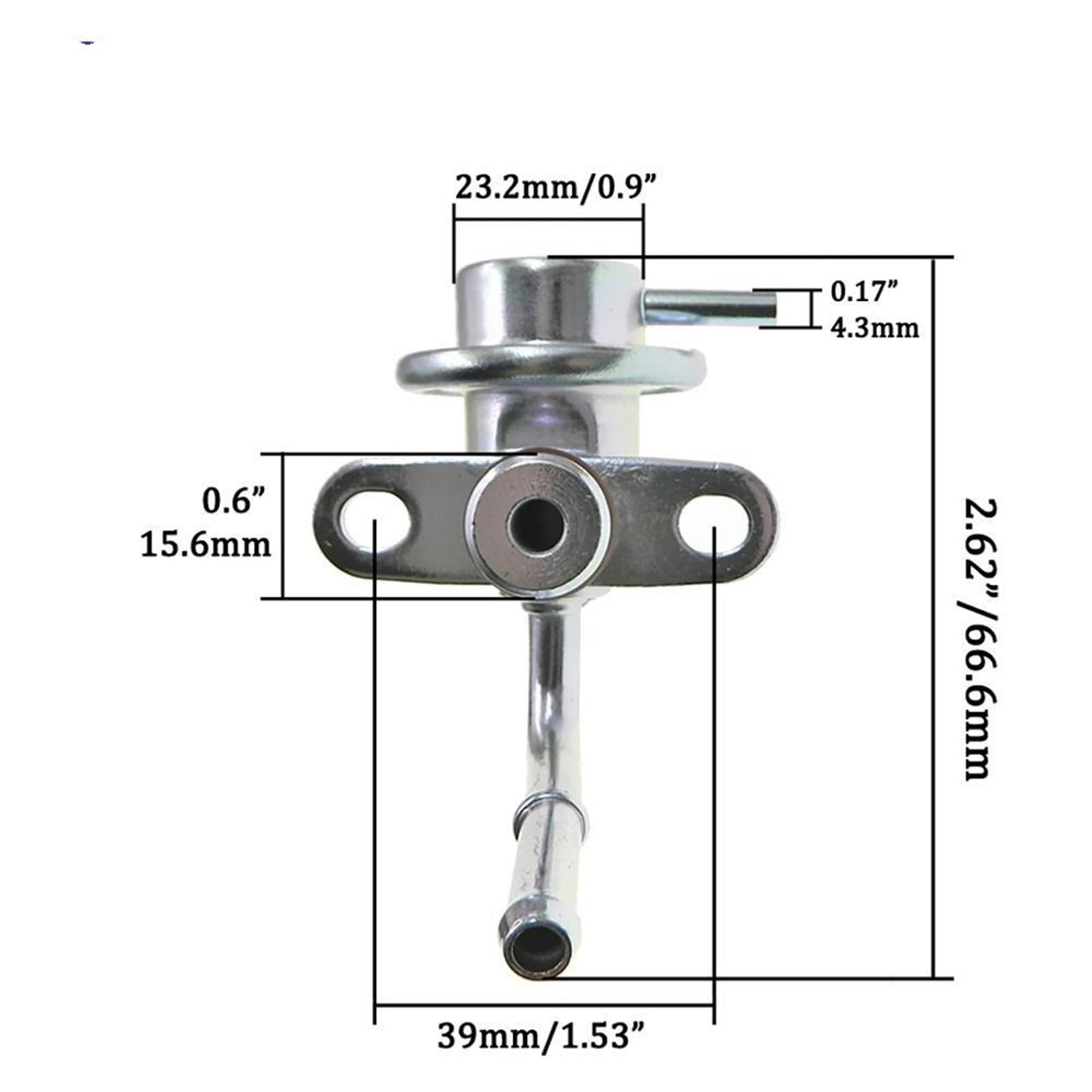Regulador de presión de inyección de combustible MD320749 de 3,0 bar (1 unidad)