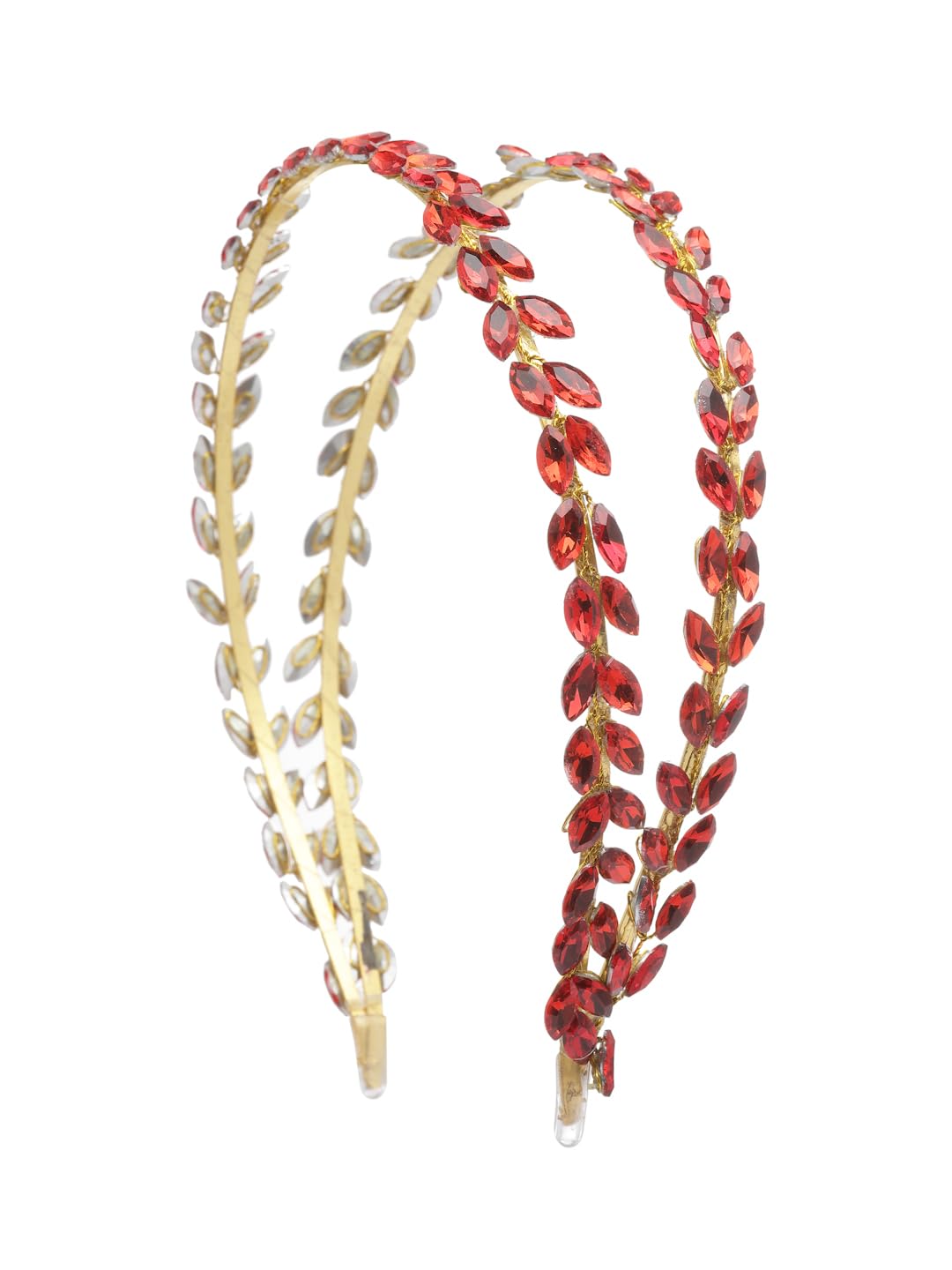 Vogue Hair Accessories Red Fancy Party Wedding Bridal Hairband Headband Hair Accessories for Women and Girls (B0D4VSDV1M) Amazon Price History, Amazon Price Tracker