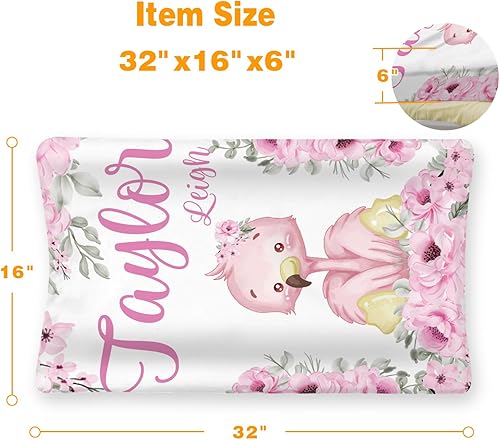 Miniatura 6 de Juego de 2 sábanas personalizadas para moisés de bebé, ajuste universal para colchónalmohadilla de moisés rectangular, ovalado, de reloj de arena,