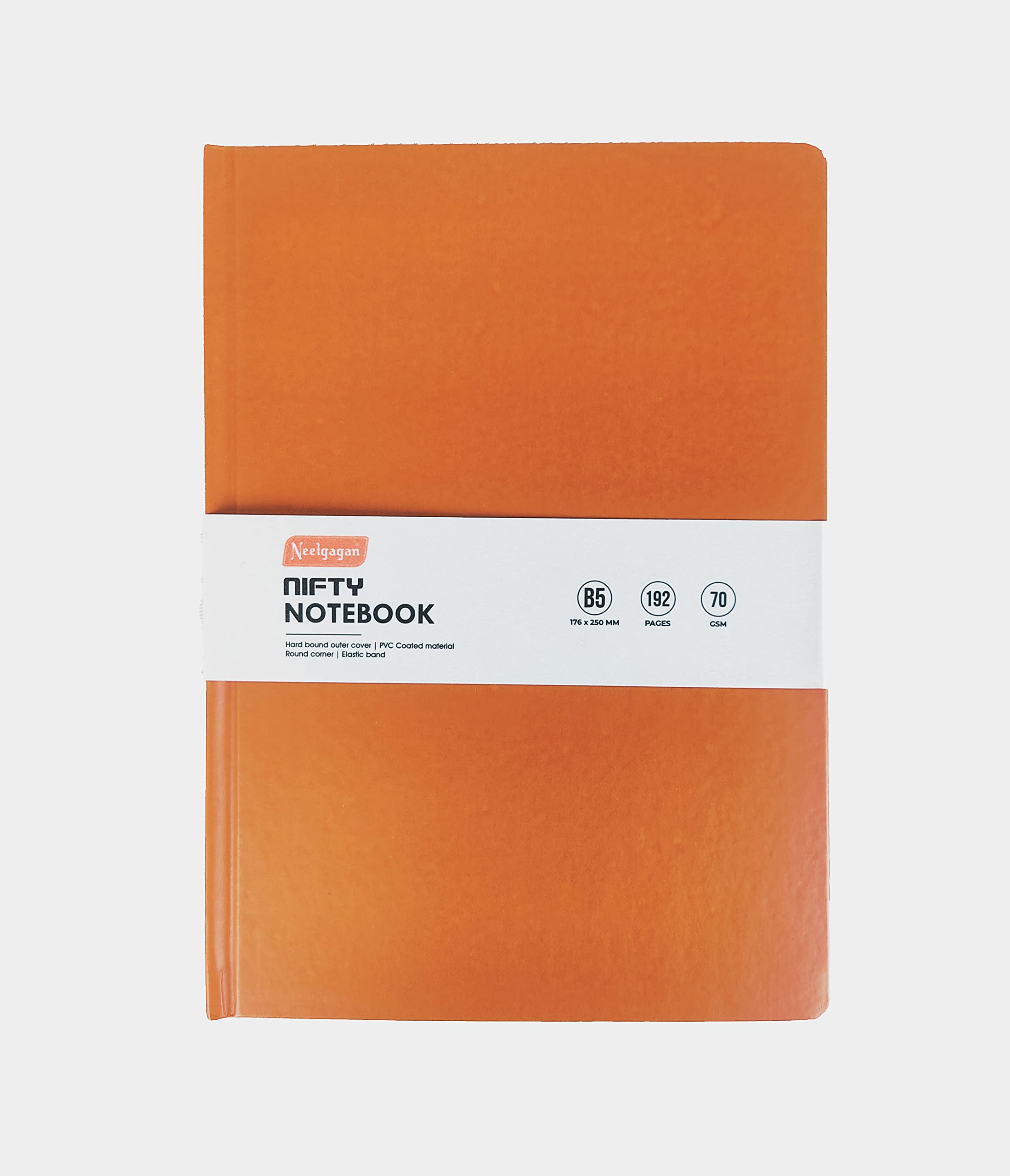 NEELGAGAN Nifty Note Book Type : Ruled single line. (15. 0 cm x 21.5 cm) B5 Diary Ruled 192 Pages (Multicolor, Pack of 2)