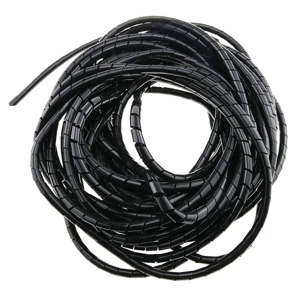 Manguitos para cables Manguito organizador de cables, organizador de cables en espiral, manguera de gestión de paquetes de líneas de tuberías, for cables de TV, cables de computadora en el hogar o la