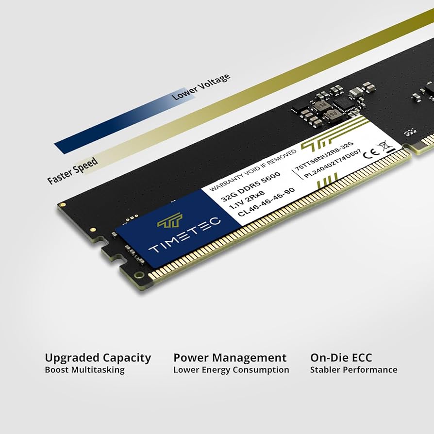 デスクトップPC用 DDR5 32GB メモリ 1枚 Amazon.co.jp: DDR5 32GB-5600MHz デスクトップPC用メモリ(16GB