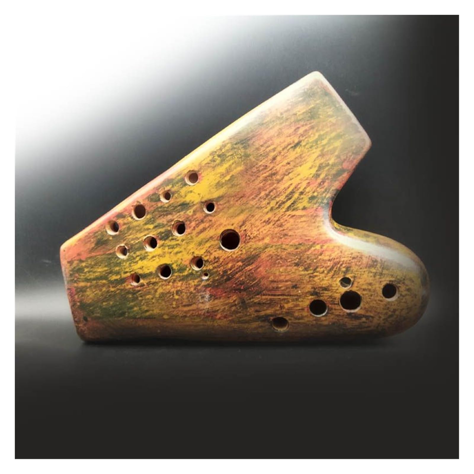 Ocarina In Ceramica A 12 Fori - Strumento Musicale Professionale In Tonaltà Alto Do - Foto 14