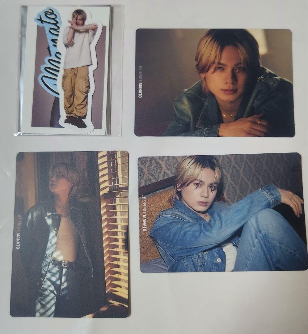 Amazon.co.jp: BE FIRST MANATO 2 BE ステッカー トレカABC マナト