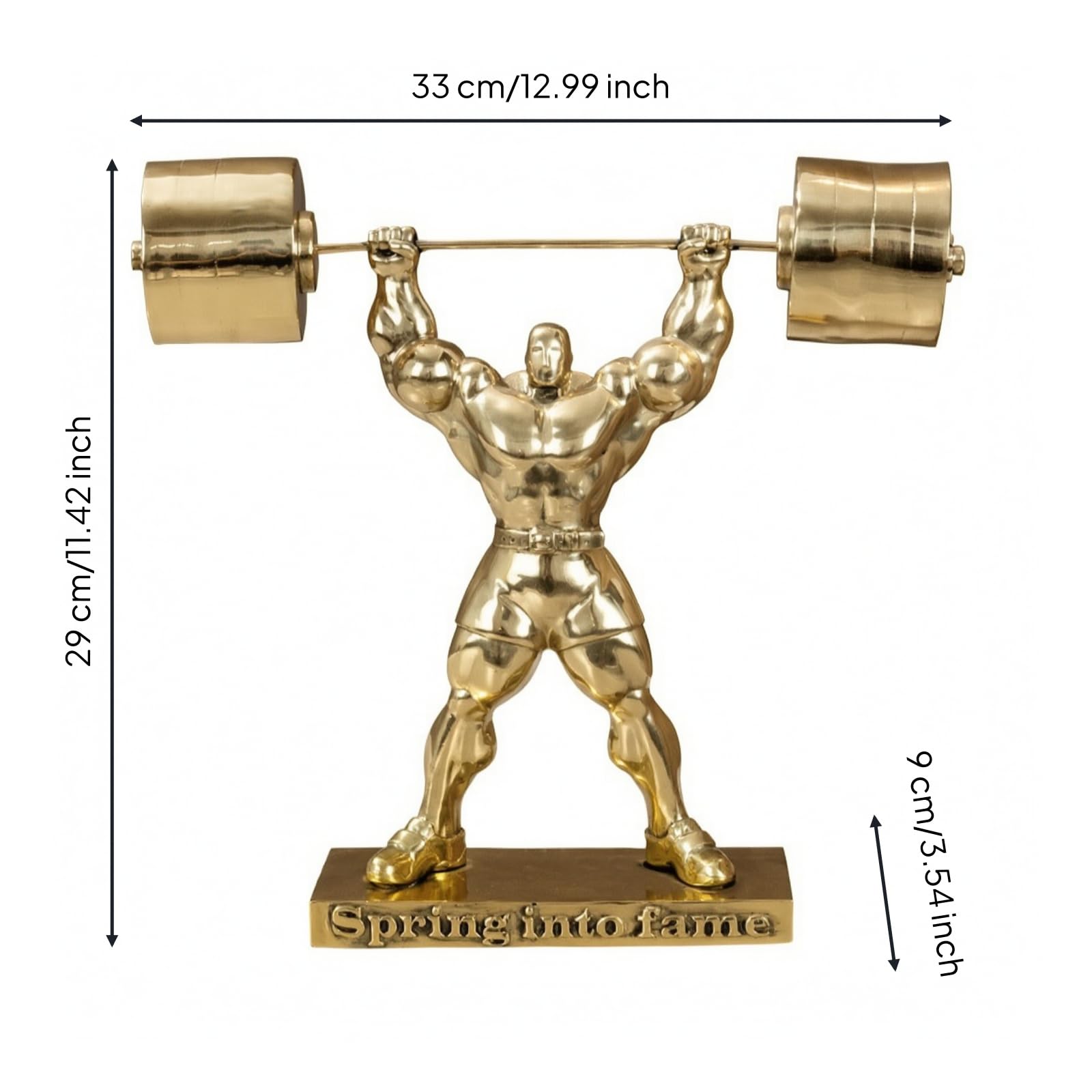 MagiDeal Escultura con Base Plana, Style to 1