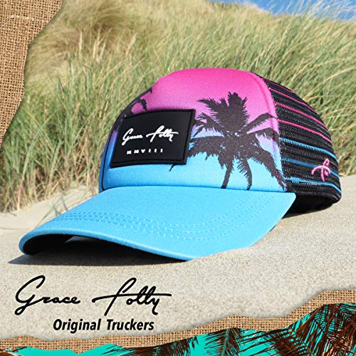 Image of Grace Folly Foam Trucker Hat Snapback Mesh Baseball Cap for Men or Women