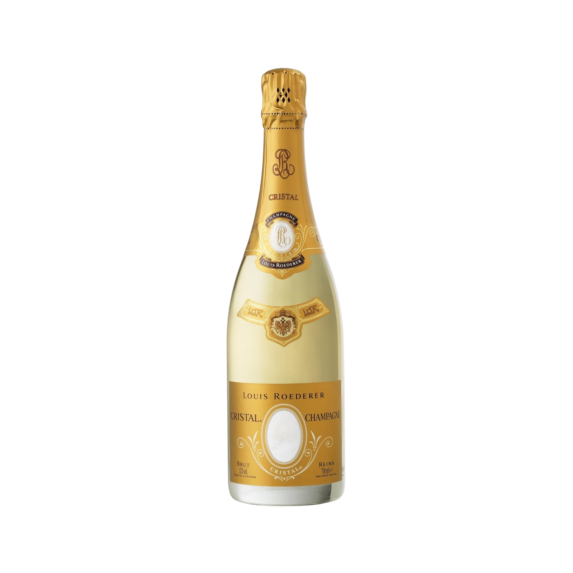 Amazon.co.jp: ルイ・ロデレール クリスタル・ボックス 瓶 750ml