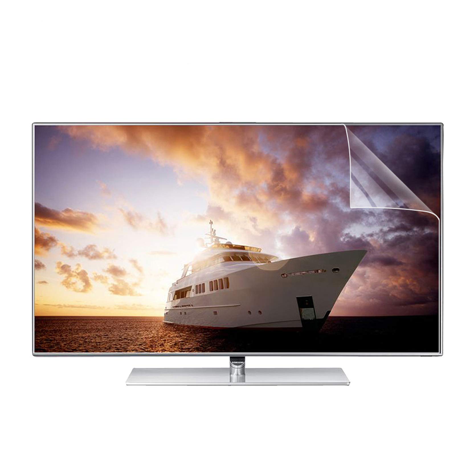 Osłona ekranu telewizora do monitora 40-55 cali Anty Blue Light Screen Film TV Anti-Glare Film Blokuje UV i niebieskie światło od 380 do 495 nm, 40 cali