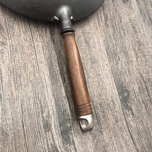 Wok tradicional chino de 32cm en hierro fundido miniatura 2
