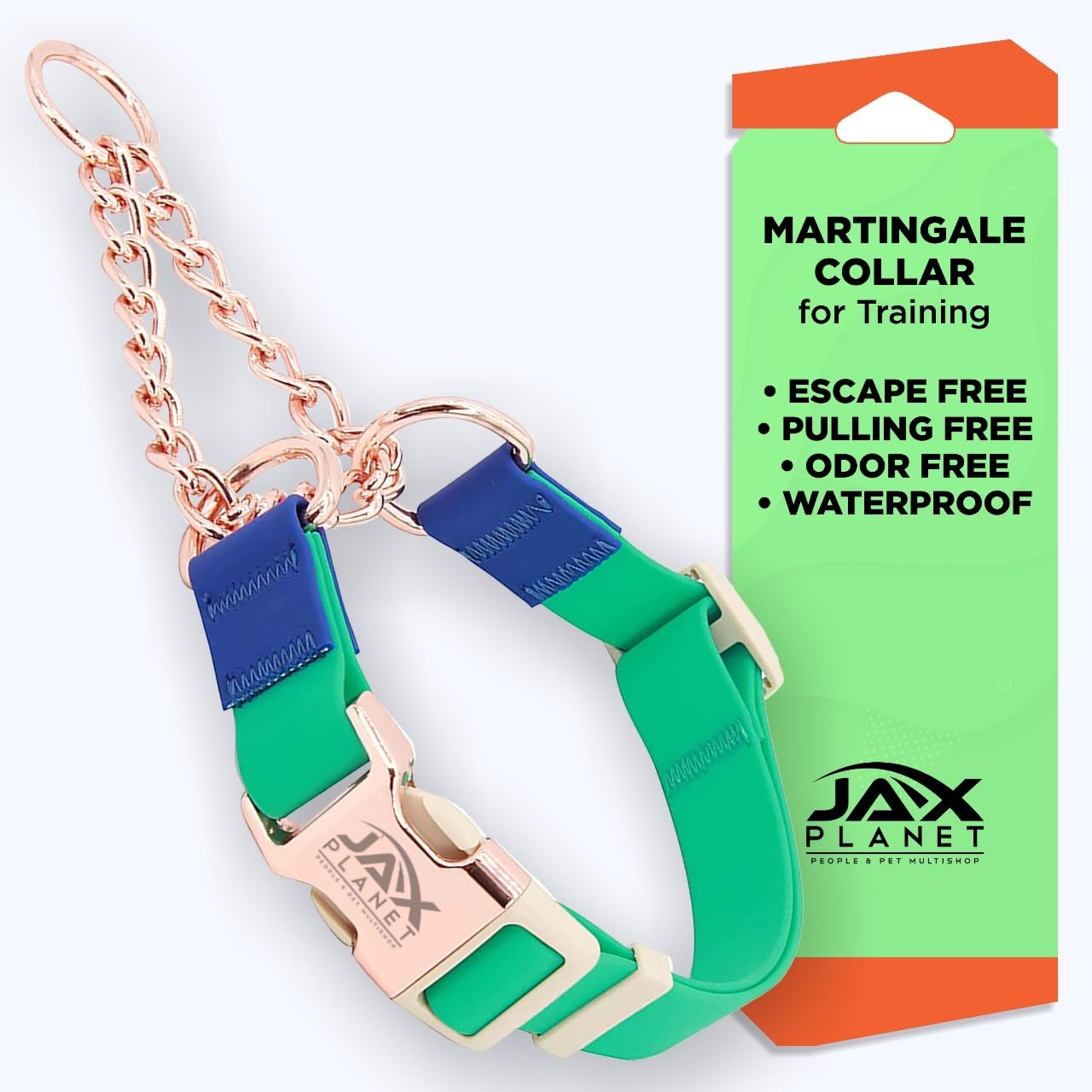 Colorful Martingale Collar for Dog Training -[ZLCO018] Jelly