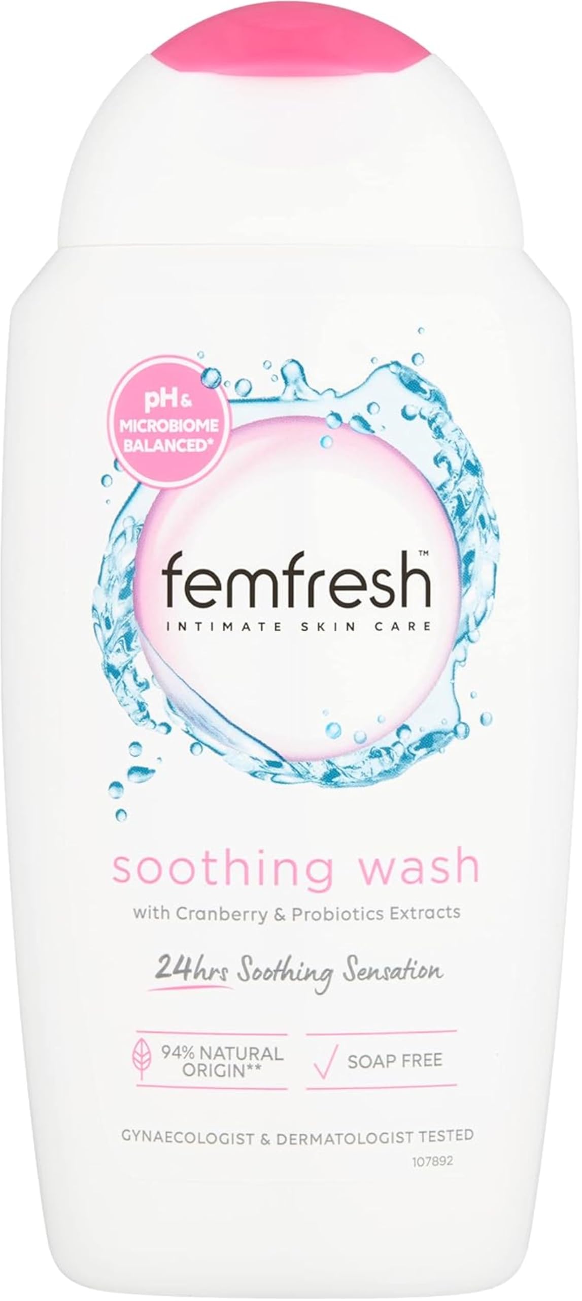 Femfresh Intimate Hygiene - Ultimate Care Soothing Wash, 250ml by Femfresh