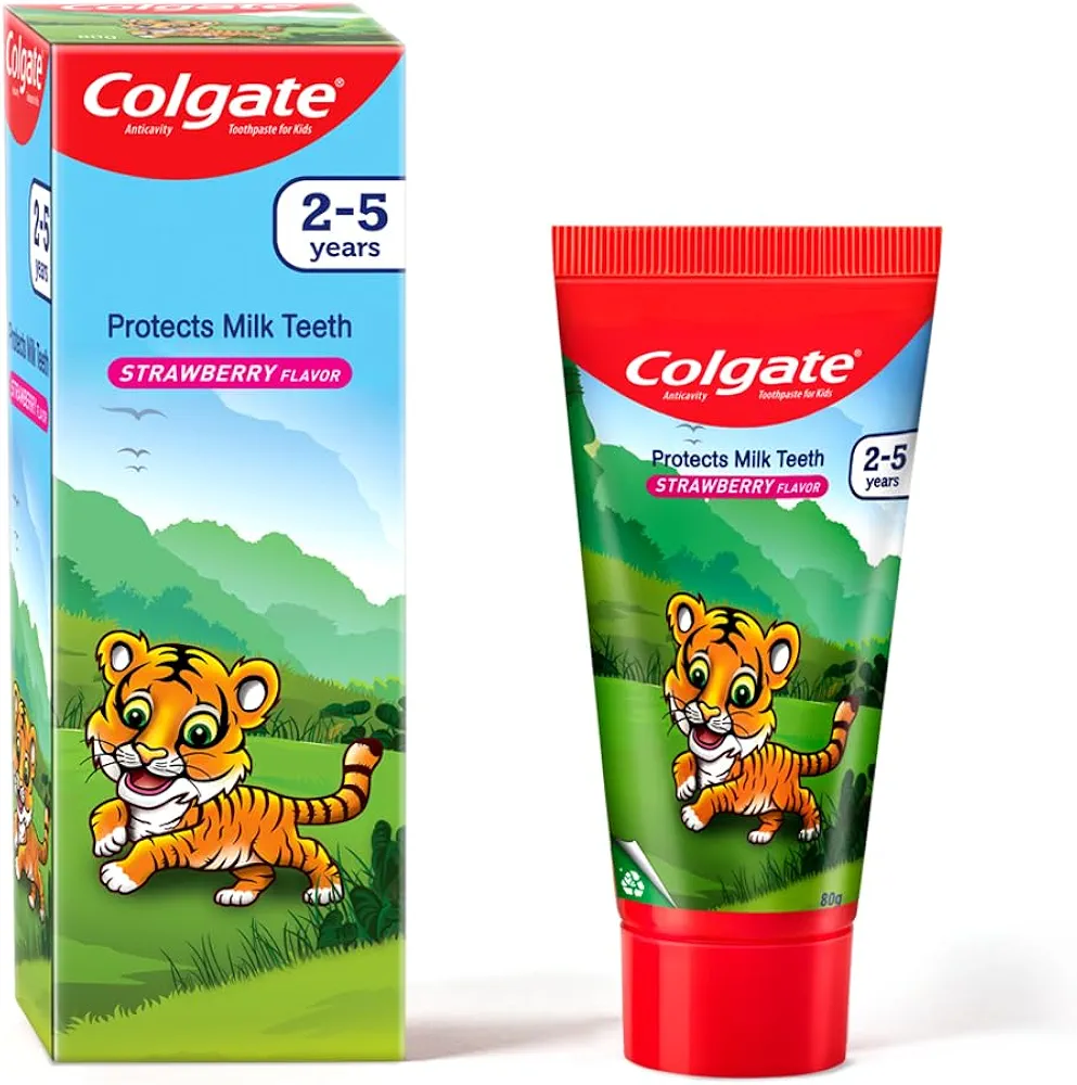Colgate Kids Anticavity Toothpaste for 25 Years 80gm (Strawberry