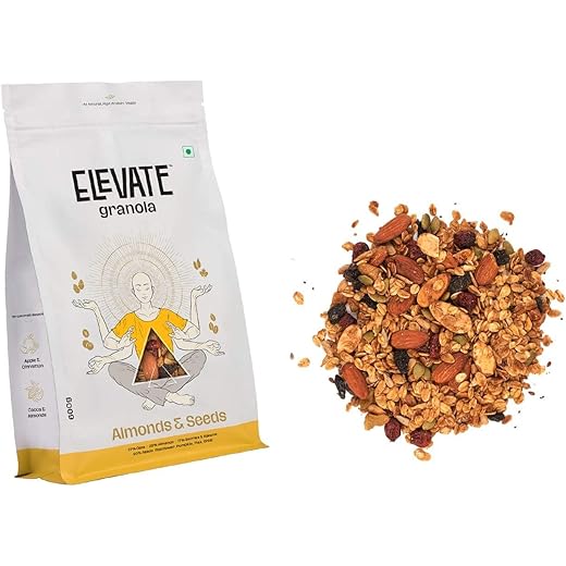 Elevate Granola Almond & Seeds 600g