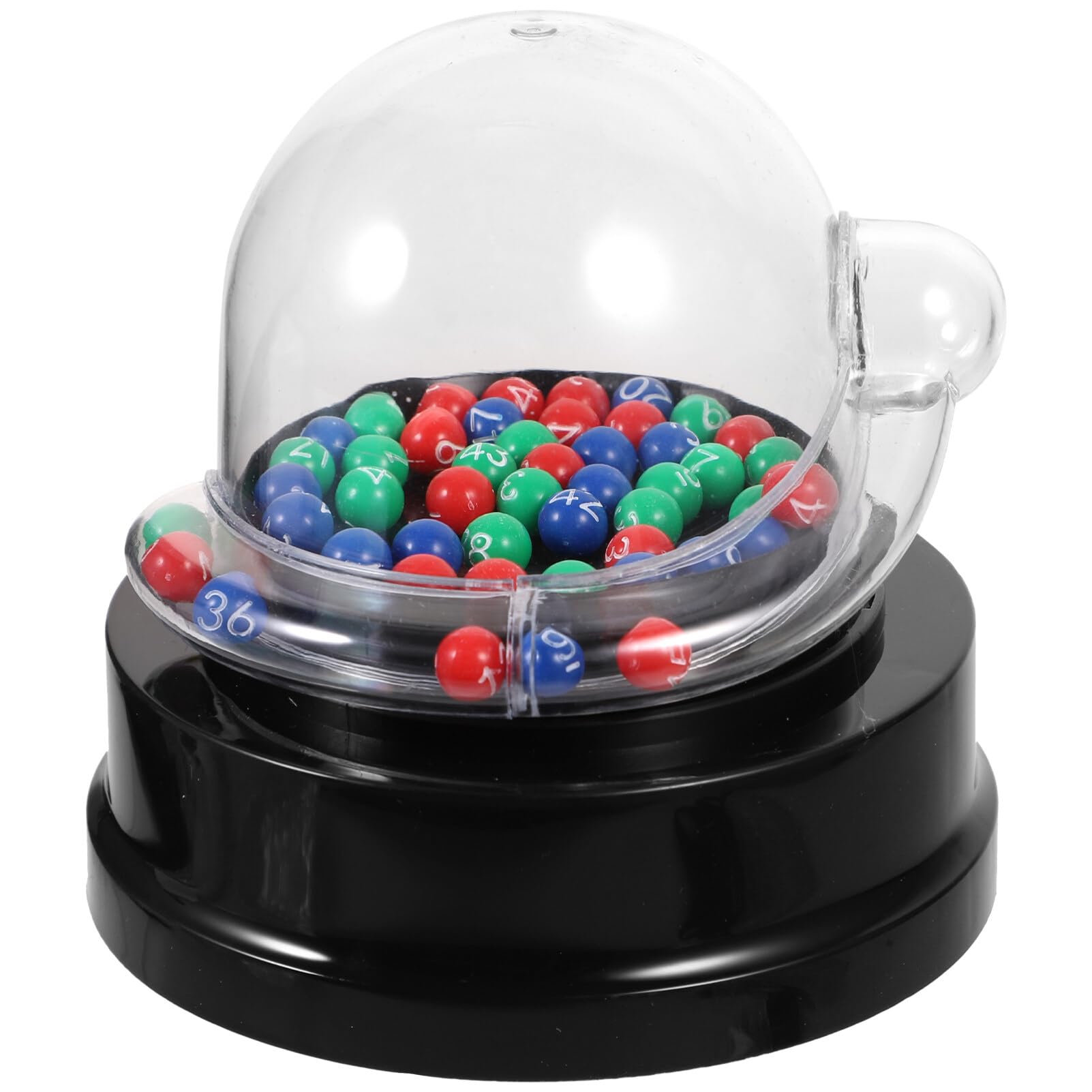 BESTonZON1 Set Electric lottery machine bingo game toys jackpot machine mini lottery machine electric ride on toys electronic bingo game shake lucky machine number pp portable small ball