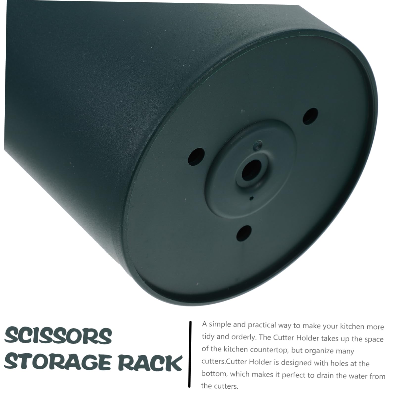 OKUMEYR Kitchen Cutter Rack Multifunctional Knife Block Utensil Holder Space Saving Storage for Scissors Kitchen Tools Versatile Organizer for Efficient Cooking