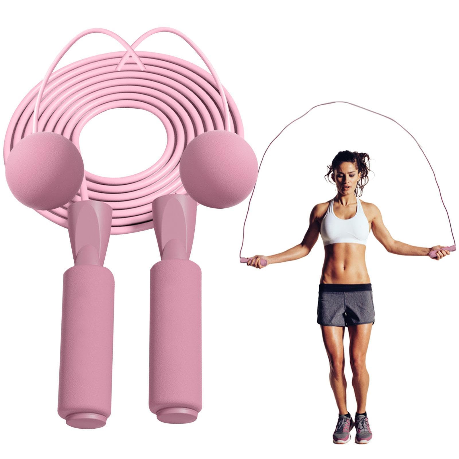 Allenamento Cardio Fitness Corda Per Saltare Professionale PicSil - Con Cuscinetti Doppi Per Alta Velocità, Regolabile, Per Fitness E Boxe Cuscinetti Doppi Corda - Foto 10