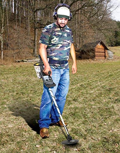 Bounty Hunter Gold Digger Metal Detector for Kids with Trash Elimination and Sensitivity Controls - Lightweight Design for Coins, Relics, Jewelry, and Gold Detection