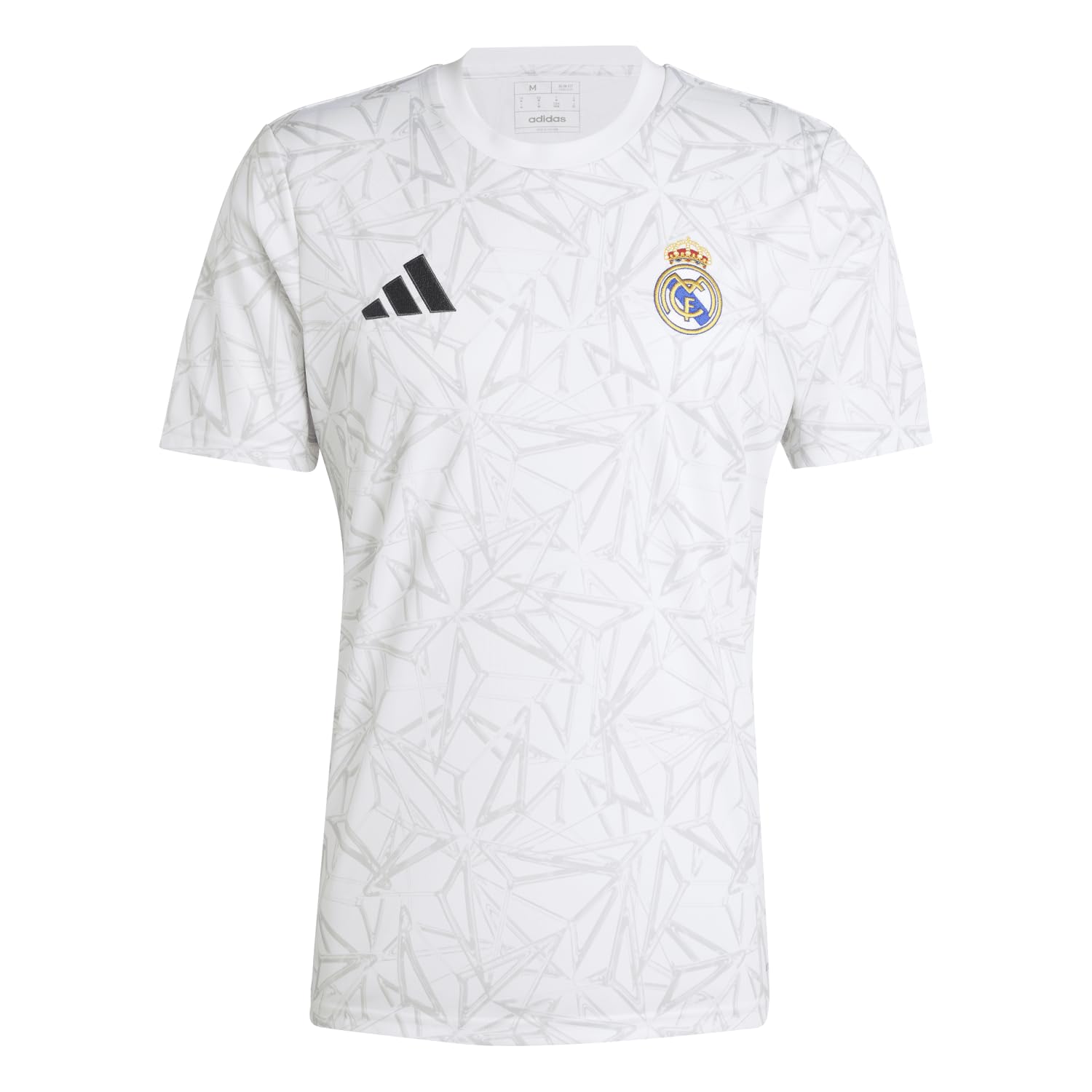 adidas Real Madrid Maillot Prematch Blanc Homme 24/25