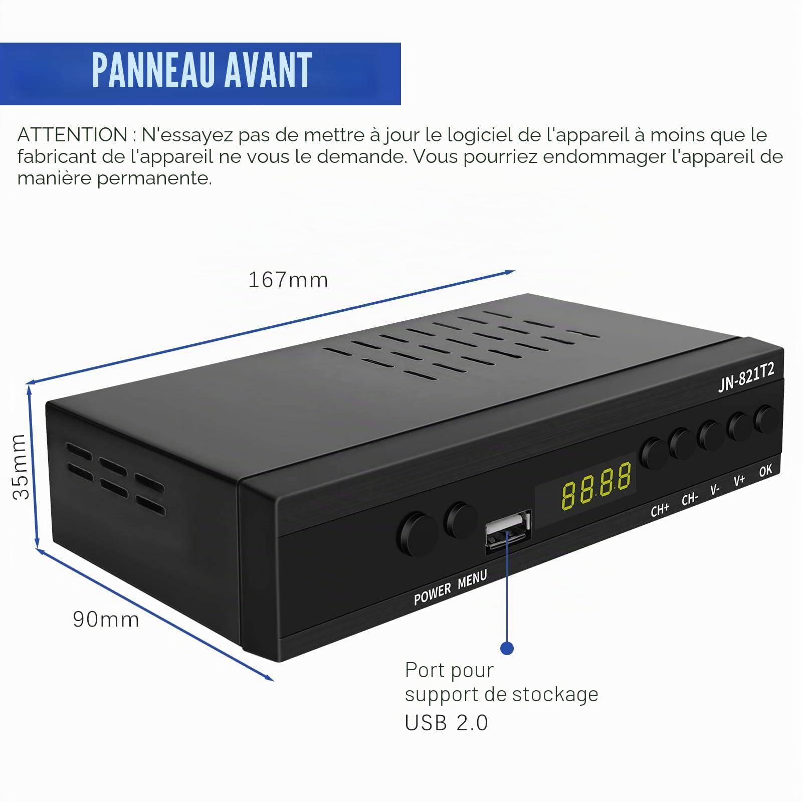 Décodeur TNT HD Star Box