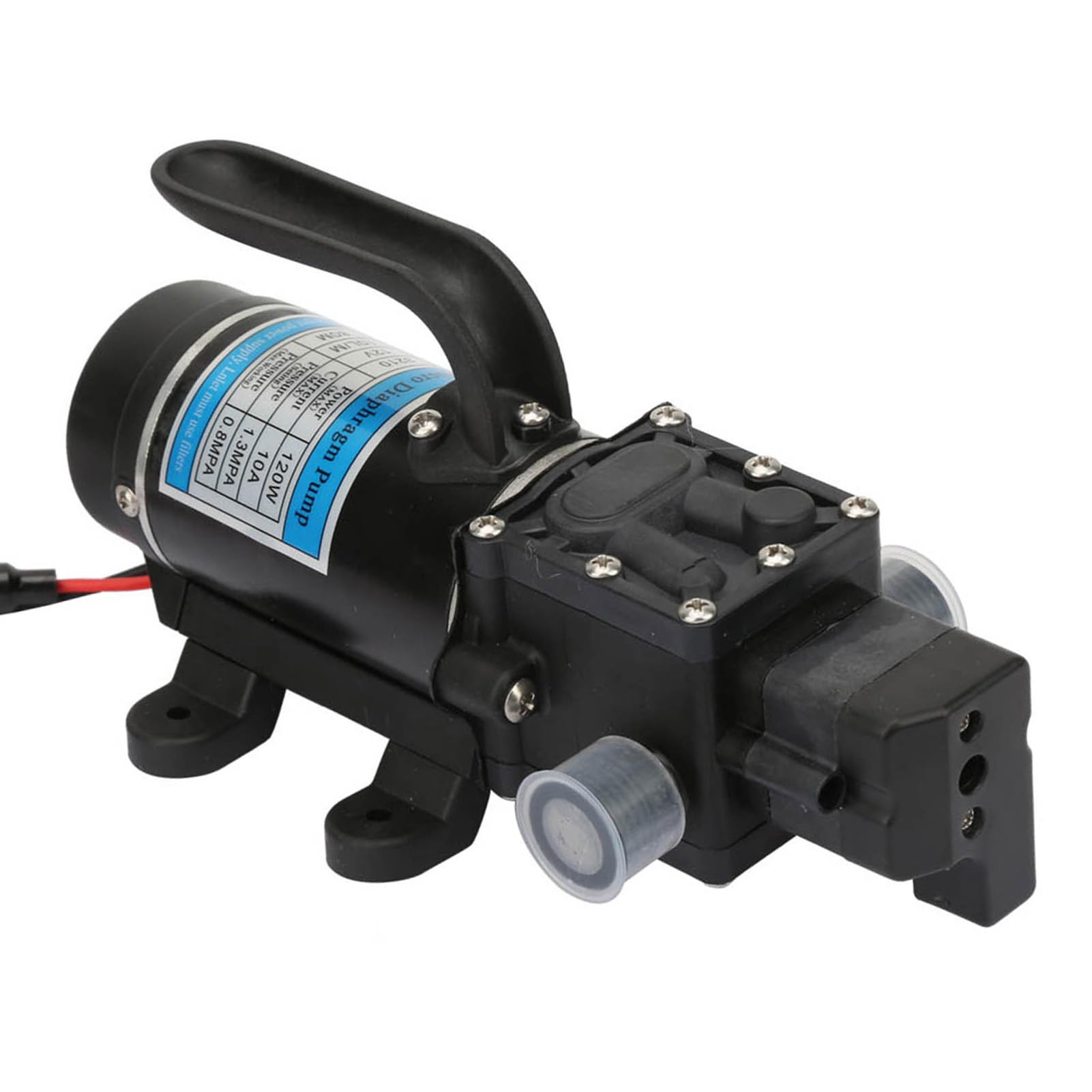 FTVOGUE Membrana Samozasysająca 12 V/24 V Pompa Wodna 10 L/m do Myjki