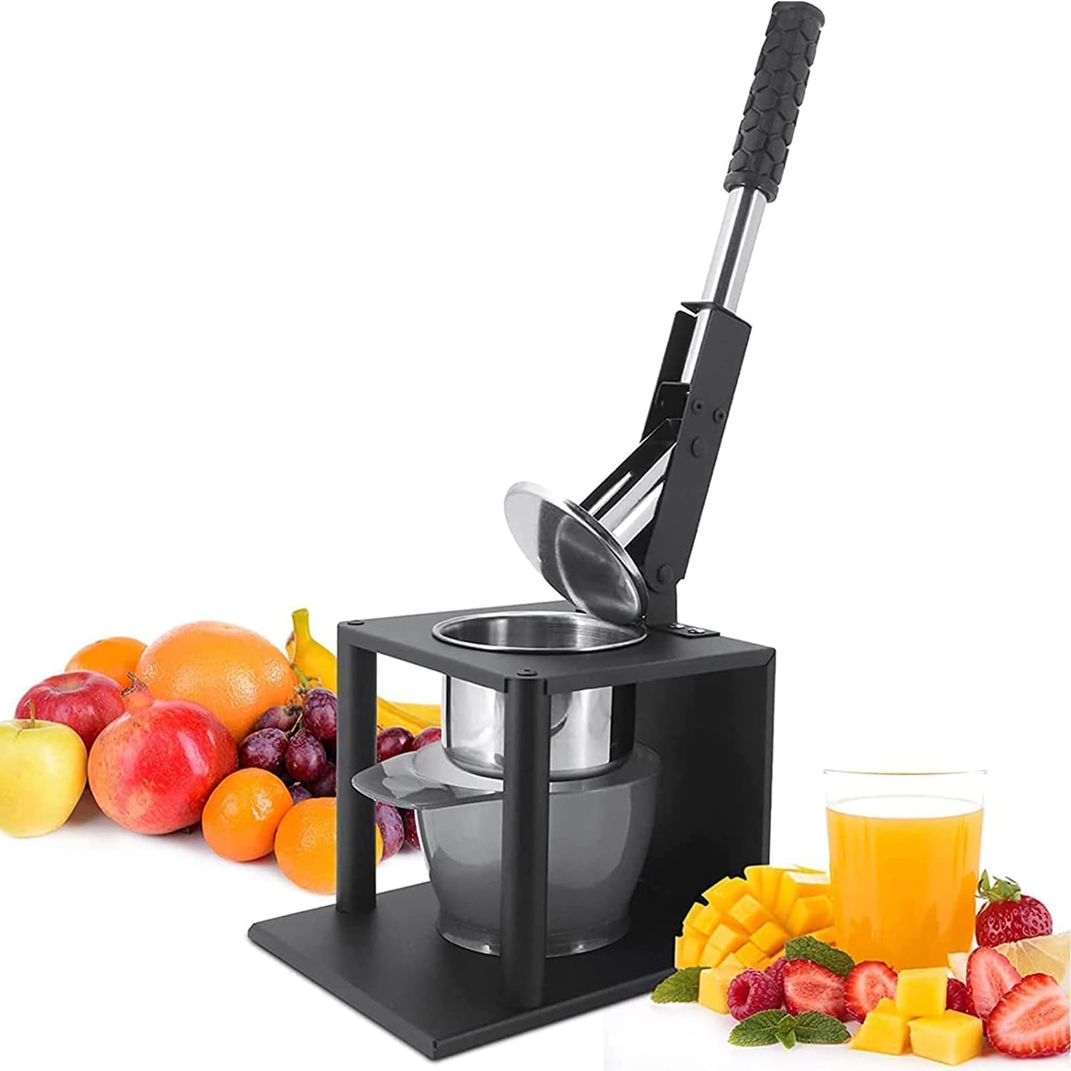 Spremiagrumi manuale resistente, estrattore di succo di frutta, per uso domestico e bar