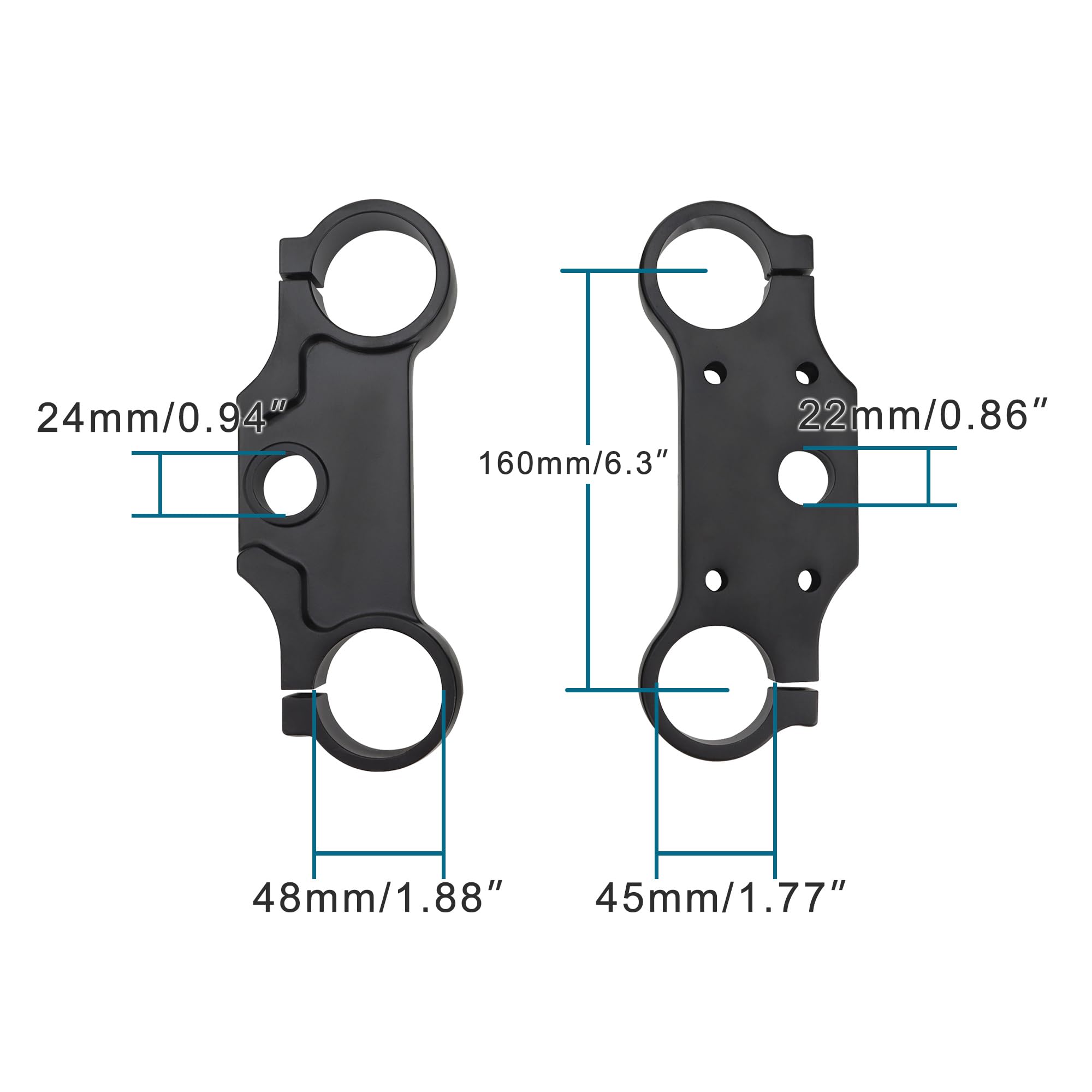 GOOFIT Manubrio Casting Triple Tree Morsetti di ricambio per Apollo Pit Dirt Bike