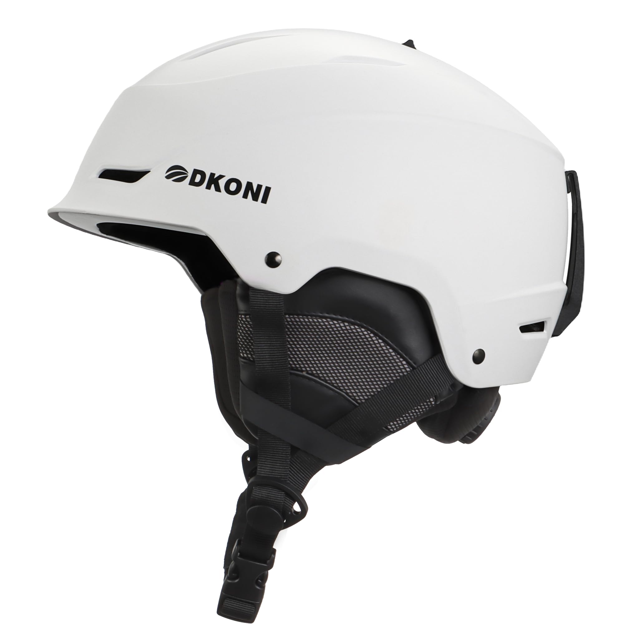 DKONI Ski Helmet, Snowboard Helmet for Men & Women, Three-Stage Adjustable Ventilation System, Adjustable Fit, Durable PC Shell, Protective EPS Foam,