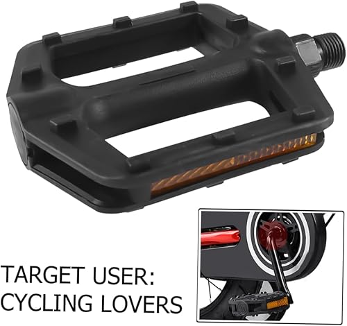 Miniatura 8 de Happyyami 4 Pairs Bicycle Pedal Bicycle Accessories Plastic Pedals Bike