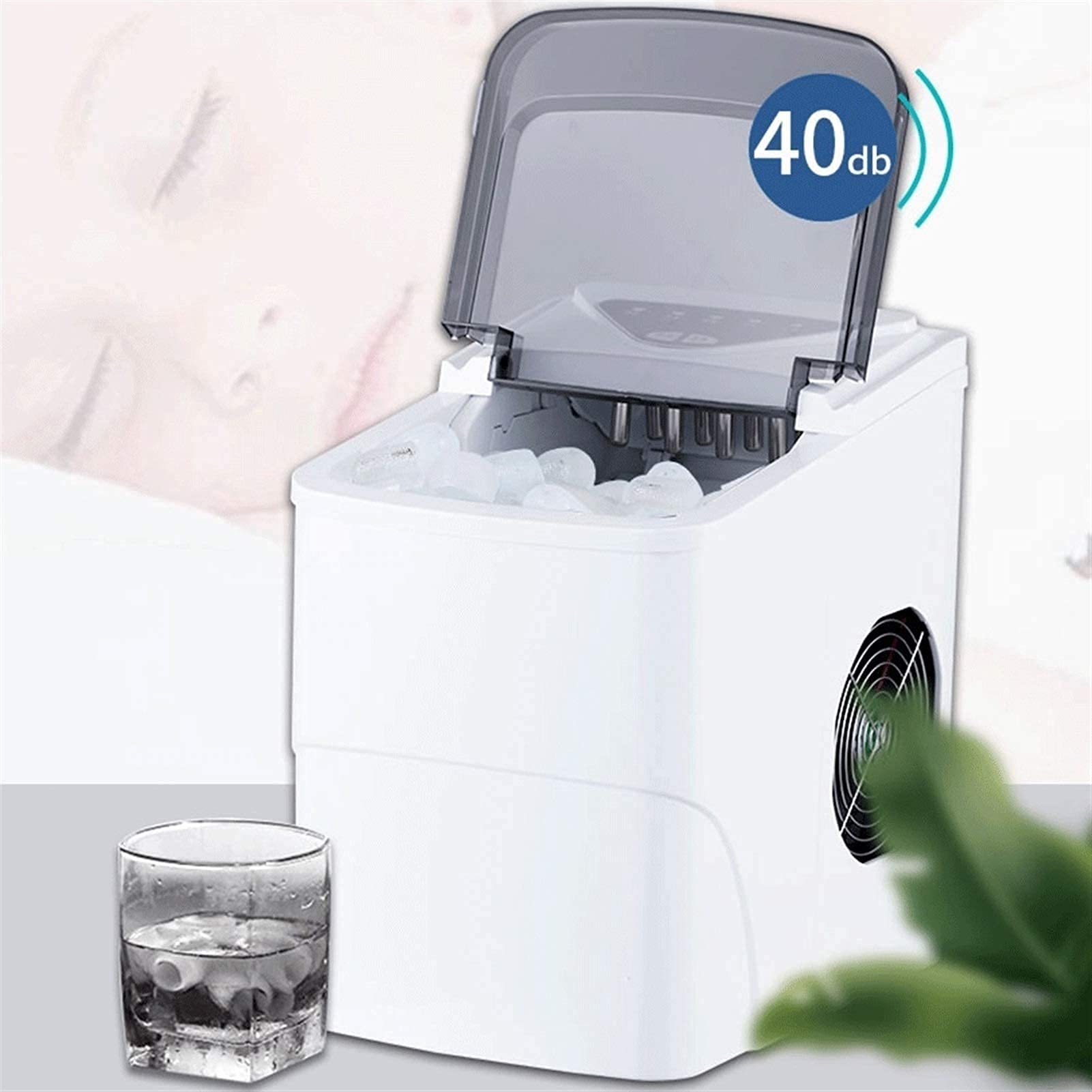 Countertop 9 Brunter Top 9 Bullet Ice Cube Maker Ready In 6-13 Minutes 2.2l Ice Maker For Home Kitchen Office Bar on Fridge.com - View 6