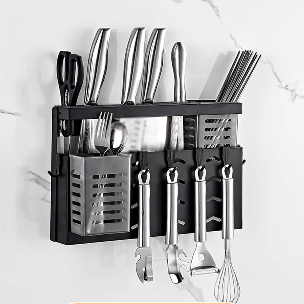 Stainless Steel Knife Holder Multifunctional Storage Rack Storage Rack Kitchenware Knife Holder