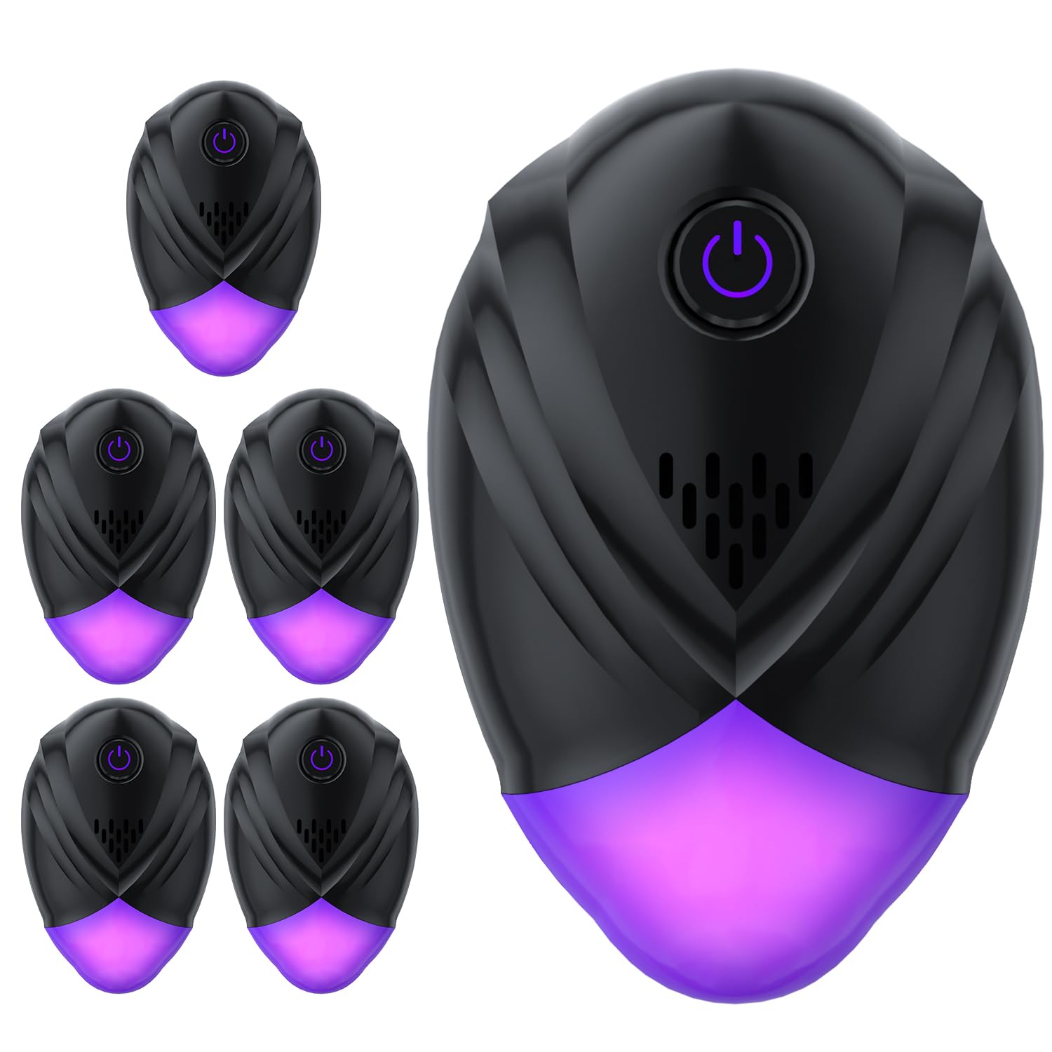 2024 Upgraded Ultrasonic Insect Control 6 Packs, Indoor Ultrasonic for Roach, Mouse, Bugs, Ant, Mosquito, Mice, Spider, Electronic Plug in Pest Control