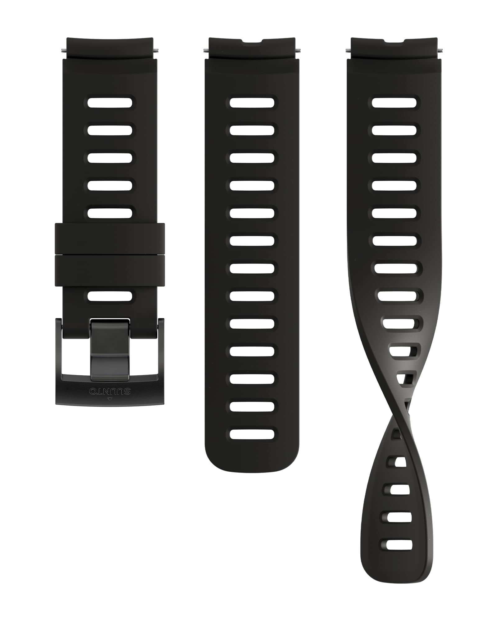SUUNTO Pasek do Zegarka 22 Div1 Silicone Strap All Black S+M