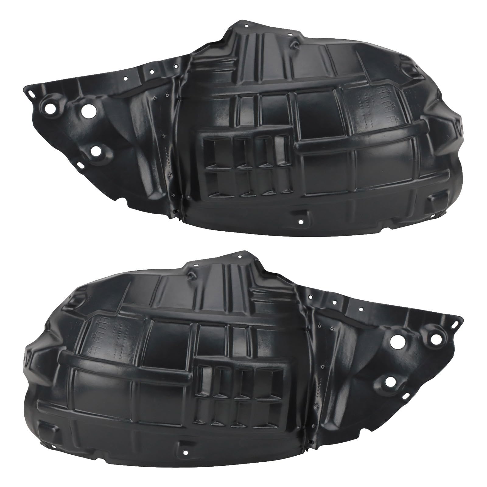 Amazon.com: Front Inner Fender Liner Set Compatible with 2012-2013